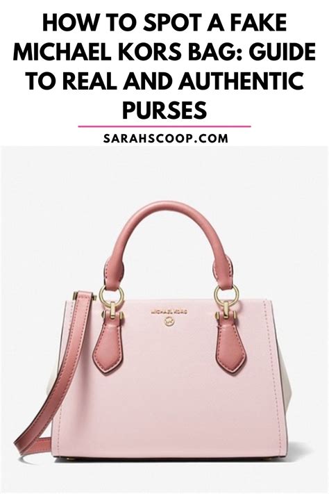 real vs fake michael kors bag|michael kors authentication serial number.